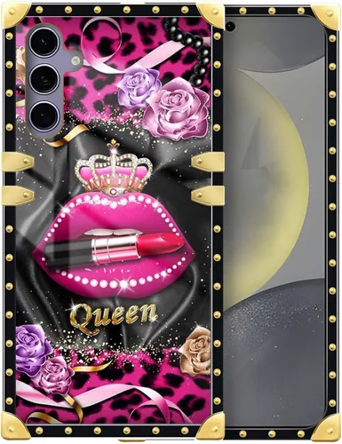 Miniatura 130 de Funda compatible con Samsung Galaxy Note 10 Plus, Lipstick Lips Note 10 Plus para niñas, TPU suave a prueba de golpes, protección rígida