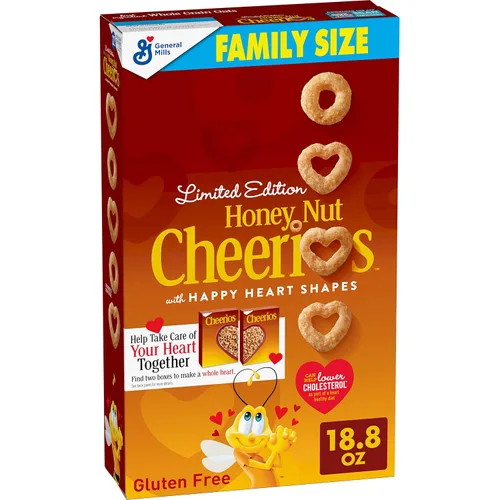 Miniatura 16 de Cheerios Taza de cereales para desayuno, sin gluten, cereales de una sola porción, 1.3 onzas (paquete de 12)
