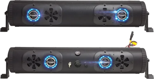 Miniatura 5 de Bazooka 24 pulgadas Barra de fiesta Bluetooth G3 de doble cara 450 W Luces LED Botón de fiesta para compartir música 10 altavoces de grado
