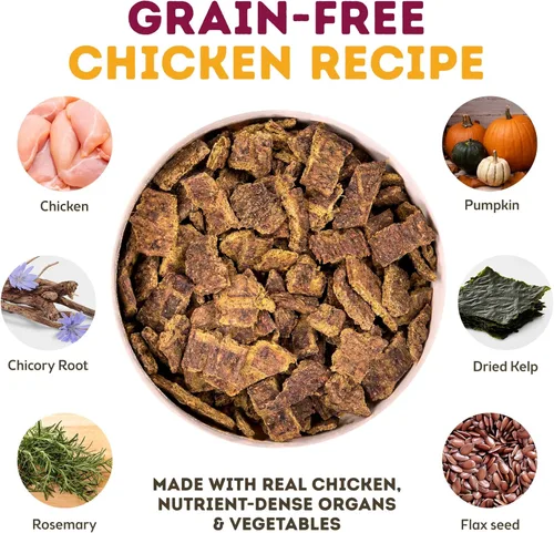 Miniatura 2 de Only Natural Pet MaxMeat Alimento Seco Holístico Secado al Aire para Perros - Totalmente Natural, Alto en Proteínas, Sin Granos e Ingredientes