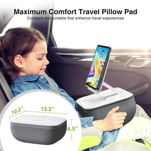 Miniatura 8 de elitehood Soporte de Almohada para iPad para Regazo, Soporte de Almohada para Tableta con Ángulo Ajustable, Soporte de Cojín Suave para Tableta