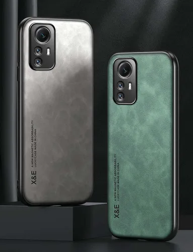 Miniatura 6 de Kepuch Silklike Funda para Redmi Note 12s 4G - Cubierta Parachoques Placa De Metal Incorporada Para Redmi Note 12s 4G - Verde Seda-Verde
