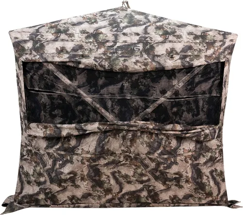 Miniatura 2 de BOG Persianas de camuflaje con cremalleras silenciosas StealthZip, ventanas de 360 grados, ventanas silenciosas StealthTrac y tela 600D resistente