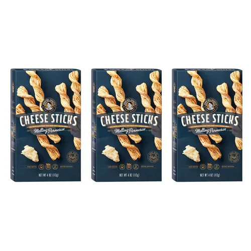 Miniatura 9 de John Wm. Macy's - Palitos de queso cheddar originales, hechos a mano, sin OMG y nada artificial, hechos con queso real, cajas de 4 onzas, paquete