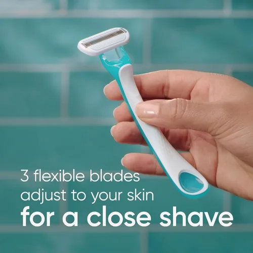 Miniatura 5 de Gillette Venus Tropical - Maquinilla de afeitar desechable para mujer, 3