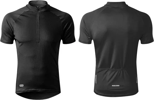 Miniatura 7 de INBIKE Maillots de ciclismo para hombre que absorbe la humedad, manga corta, secado rápido, camiseta de ciclismo de manga larga transpirable