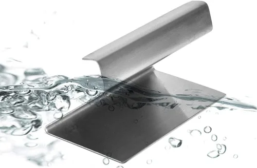 Miniatura 7 de Enyuwlcm Tarjetero de escritorio de metal para escritorio, soporte de tarjetas de visita de acero inoxidable para hombres, oficina, negro, paquete