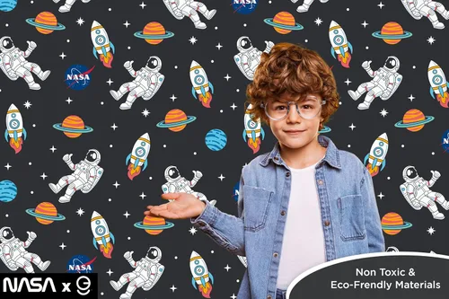 Miniatura 7 de EGD Papel tapiz de astronautas y planetas, papel tapiz de la NASA, decoración de habitación de niños, papel tapiz para diseño de interiores