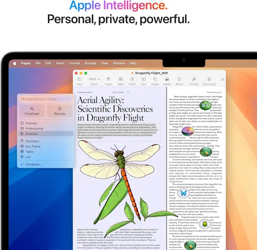 Miniatura 5 de Apple MacBook Air 2025 de 13 pulgadas con chip M4: diseñada para Apple Intelligence, pantalla Liquid Retina de 13.6 pulgadas, memoria unificada