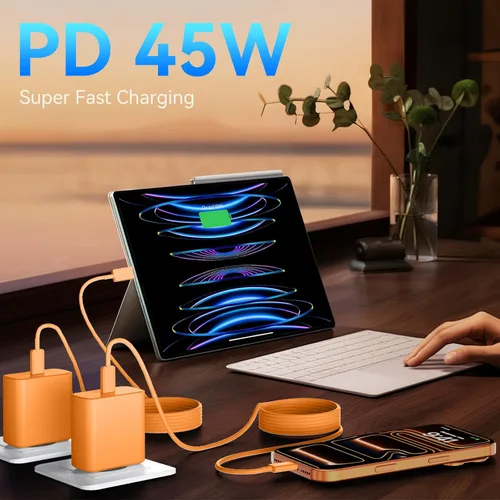Miniatura 6 de Cargador USB C súper rápido de 45 W para iPhone 17 16 Pro Max, cargador de iPhone de 10 pies de largo, cable de carga rápida para iPhone 17 16 Pro
