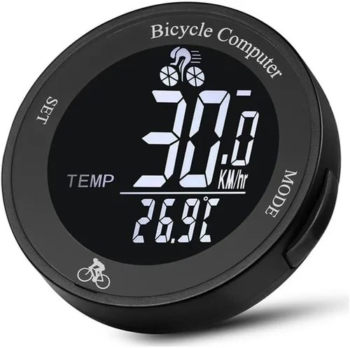 Miniatura 7 de Sensor de velocidad de ciclismo para carretera,Computadora de ciclismo inalámbrica,Velocímetro de bicicleta con retroiluminación automática IP67