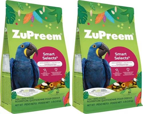 Miniatura 12 de ZuPreem Alimento Natural para Aves, Pellets de Alimento para Aves para Amazonas, Cacatúas y Guacamayos, ZuPreem Core Nutrition, Hecho en Estados