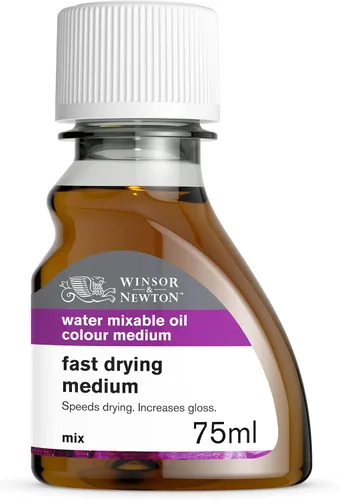 Miniatura 22 de Winsor & Newton Artisan aceite de secado rápido, soluble en agua, para artesanos, botella de 75 ml Aceite de linaza artesanal