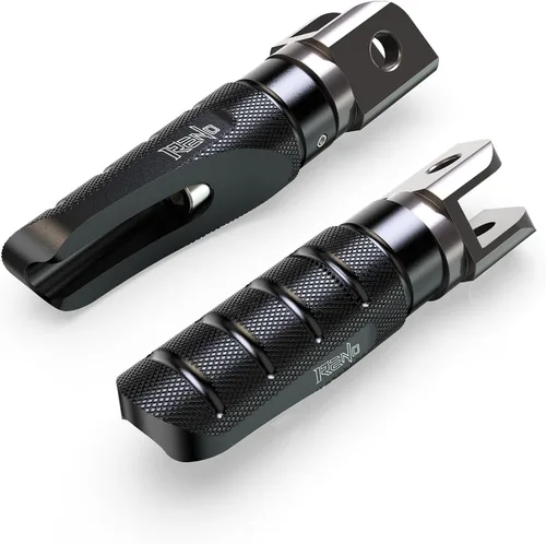 Miniatura 8 de RENO Estriberas para motocicleta, estriberas delanteras para conductor, pedal compatible con ZX6R 2007-2024/2008-2010 ZX10R/2010-2016 Z1000