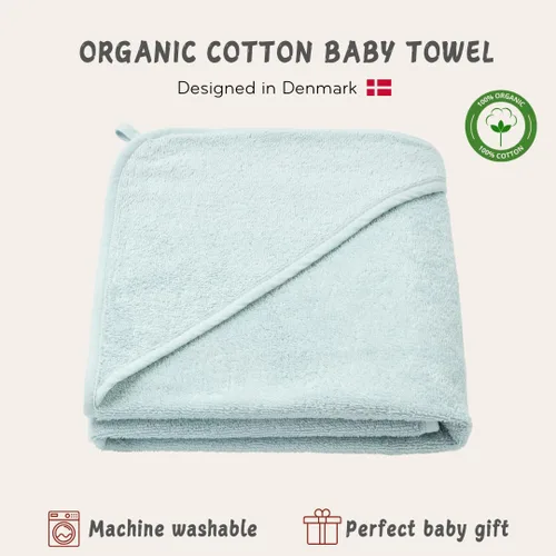 Miniatura 3 de Toalla con Capucha para Bebé – Toallas de Baño de Algodón Orgánico para Bebé – Toallas para Bebé, Toallas de Baño para Bebé para Niño, Niña, 32" x