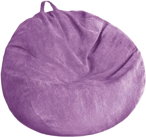 Miniatura 19 de Kisoy Funda para Silla Puf (Sin Relleno) Funda de Almacenamiento de Animales de Peluche para Silla Puf, Camas Perezosas para Mascotas Perros/Gatos.