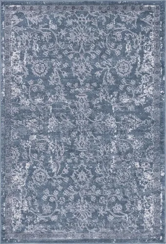 Miniatura 11 de Unique Loom Portland Collection - Alfombra de área Albany (4 pies 1 pulgada x 6 pies 1 pulgada, rectangular, azul/gris)