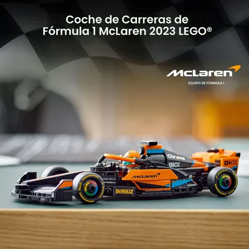 Miniatura 3 de LEGO Speed Champions 2023 McLaren Fórmula 1 Juguete de auto de carreras para jugar y exhibir, juego de juguetes McLaren construible para niños, idea