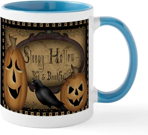 Miniatura 161 de CafePress Sincere Pumpkin Patch Mug Taza de café de cerámica de 11 oz (11.0 fl oz)
