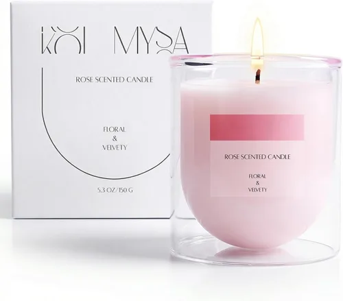 Miniatura 8 de 5. KOIMYSA Vela aromática de salvia y cítricos, vela de aromaterapia natural de soja no tóxica de mecha única para decoración del hogar, fragancia