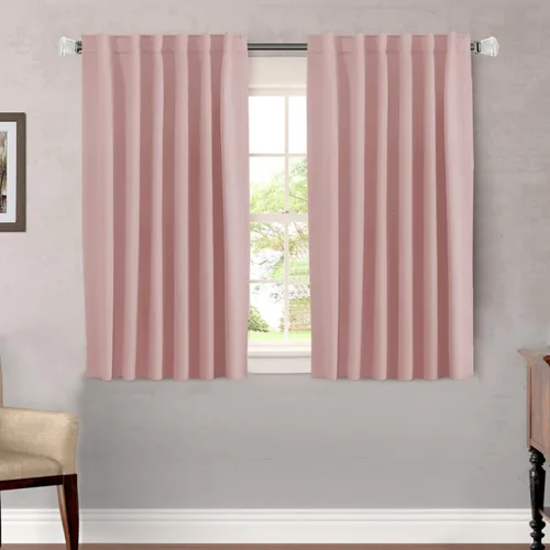 Miniatura 168 de H.VERSAILTEX Cortinas opacas con aislamiento térmico, paneles de tratamiento de ventana, cortinas opacas para oscurecer la habitación, cortinas Gris