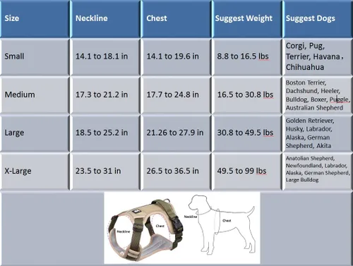 Miniatura 5 de Tangpan Arnés ajustable Oxford para perro, arnés de chaleco ajustable para mascotas con 2 clips para correa para perros pequeños (negro, pequeño)