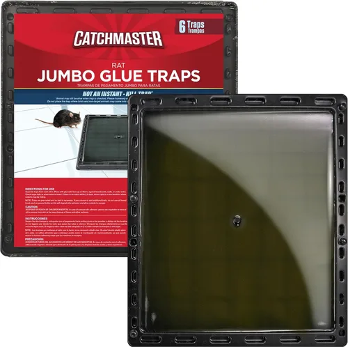 Miniatura 10 de Catchmaster Atrapa y lanza: trampas de pegamento desechables sin contacto y sin ver para interiores, no necesita cebo (paquete de 2), atrapa hasta