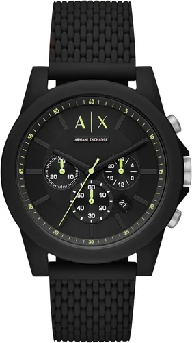 Miniatura 9 de Reloj cronógrafo Armani Exchange AX para hombre con correa de cuero, acero inoxidable o silicona