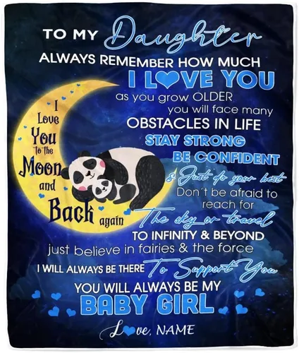 Miniatura 13 de Manta personalizada con texto en inglés «To My Daughter from Mom Dad Give You A Big Love Hug Butterfly Daughter Birthday»