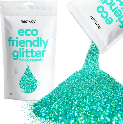 Miniatura 29 de Purpurina biodegradable, holográfica plateada, 3.5 onzas, respetuosa con el medio ambiente, extra gruesa, bioecológica, vegana para festivales