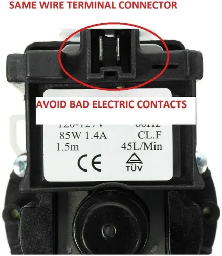 Miniatura 6 de GLOBPRO Plaset cod 62735 62902090 6-2902090 Neptune motor de bomba de lavado y palas de impulsor 62902090