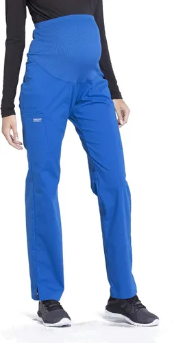 Miniatura 5 de Cherokee Pantalones de maternidad para mujer, ropa de trabajo profesional suave elástico WW220
