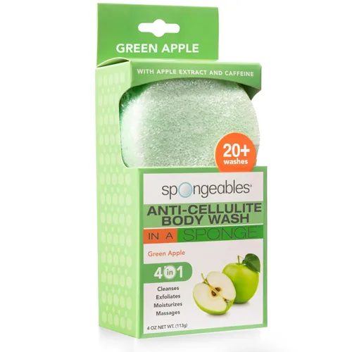 Miniatura 7 de Spongeables Anti-Cellulite Body Wash in a Sponge, Moisturizer and Exfoliator, 20+ Washes