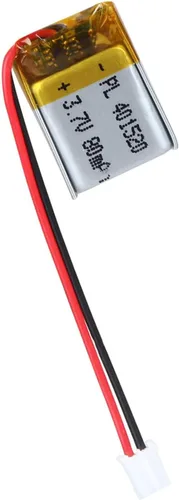 Miniatura 36 de 652030 Batería Lipo de 3.7V 350mAh 652030 Cargable Paquete de Batería de Polímero de Litio con Conector JST PH2.0mm para Dispositivo Electrónico