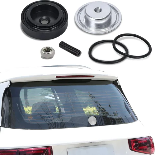 Tapón de limpiaparabrisas para coche, kit de tapa de tapón de limpiaparabrisas trasero, cubierta de tapón de limpiaparabrisas, tapa de goma de