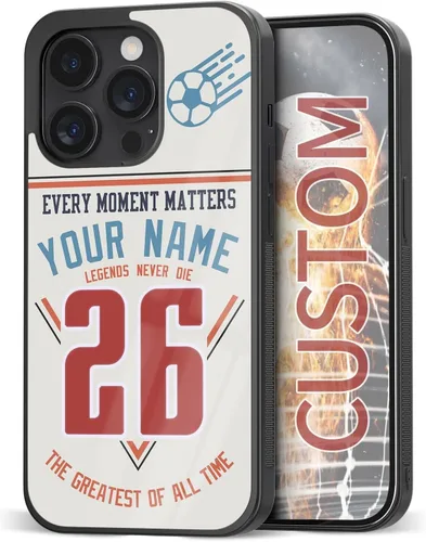 Miniatura 9 de Fundas de teléfono personalizadas con nombre y número personalizados - iPhone 5 6 7 8 11 12 13 14 Pro Max Plus Mini Xr Xs SE Samsung S20 S21 S22 S23