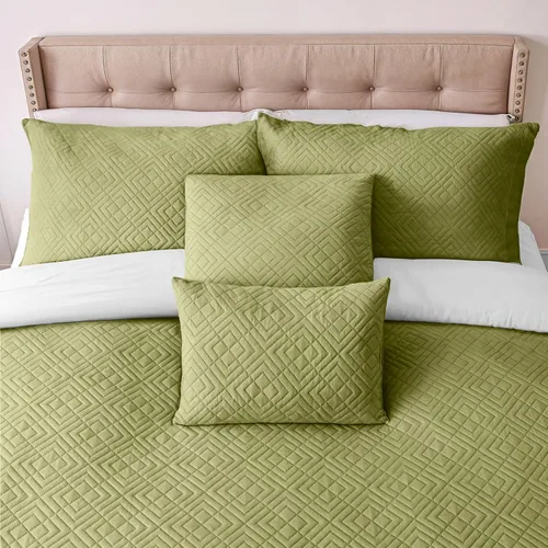Miniatura 20 de Clara Clark Quilts Tamaño Twin - Juego de Cubrecama Colcha para Todas las Estaciones, Tejido Pinsonic Juego de Ropa de Cama Ligera - Juego