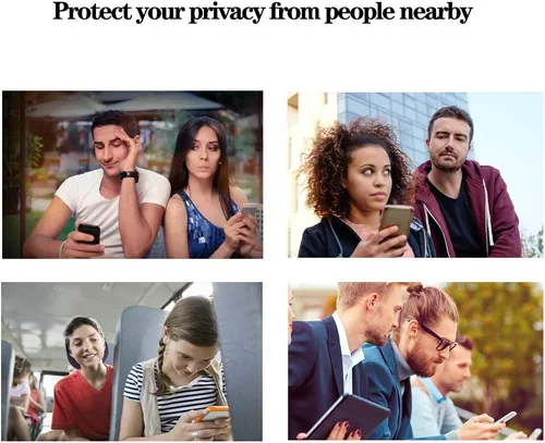 Miniatura 9 de [Paquete de 2] para Samsung Galaxy S20 FE / A53 / A52 / A51 Protector de pantalla de privacidad de vidrio templado antiespía