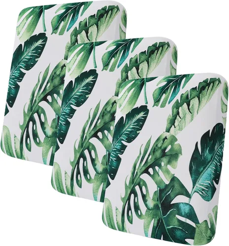 Miniatura 143 de hyha Fundas de cojín estampadas para sofá al aire libre, fundas florales lavables para muebles de patio, exteriores, funda de repuesto para asiento