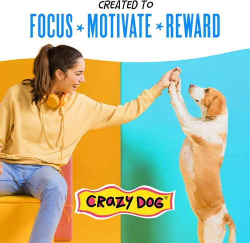 Miniatura 5 de Crazy Dog Train-Me! Training Treats - Bolsa de 16 onzas, sabor a tocino, con 400 golosinas por bolsa, recomendada por Dog Trainers