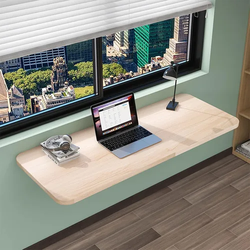 Miniatura 2 de Escritorio plegable para cocina y comedor, escritorio de computadora con estación de trabajo, banco de trabajo flotante para oficina en casa, cuarto