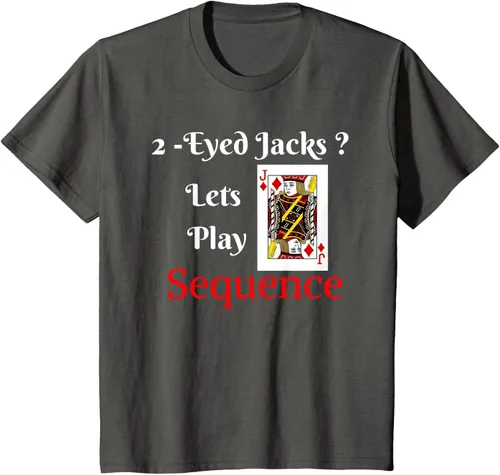 Miniatura 43 de Camiseta divertida con texto en inglés "I Have 2-Eyed Jacks Lets Play A Card Board Game