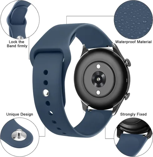 Miniatura 2 de Vanjua Correa para Amazfit GTR 4 / GTR 3 Pro / GTR 3 / GTR 2e / GTR 2 eSIM / GTR 2 / GTR 1.850 in reloj inteligente de 1.772 pulgadas de liberación