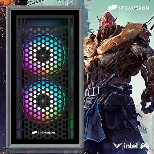 Miniatura 2 de STGAubron Computadora de escritorio para videojuegos, Intel Core i5 hasta 3.6G, Radeon RX 560 4G, 16G RAM, 512G SSD, WiFi 6, BT 5.0, ventilador RGB