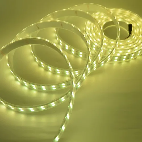 Miniatura 7 de Tira de luz LED súper brillante de 12 V, doble fila 600 LED, manga impermeable IP67, sin fuente de alimentación (conmutación de 7 colores RGB)