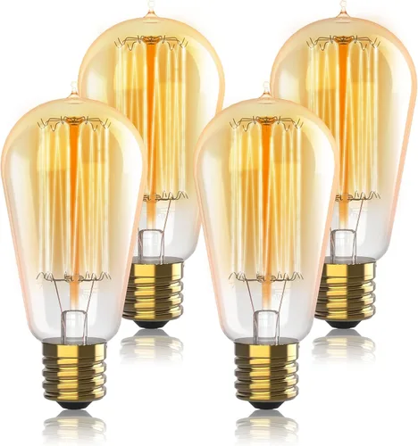Miniatura 15 de Bombillas Edison incandescentes vintage de 60 W