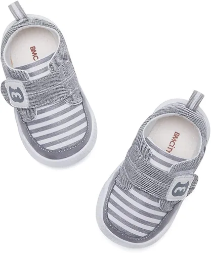 Miniatura 3 de BMCiTYBM Zapatos para bebé niño y niña, tenis antideslizantes suaves y ligeros, zapatos para caminar de primer paso, 6, 9, 12, 18, 24 meses