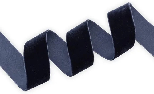 Miniatura 38 de Cinta de terciopelo negro de 1 1/2 pulgadas de una cara de nylon para envoltura de regalos, lazos para el pelo, gargantilla, decoraciones de boda