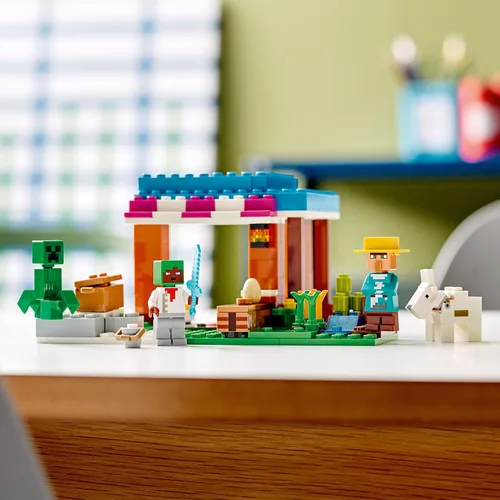 Miniatura 6 de LEGO Minecraft The Bakery - Kit de construcción 21184 inspirado en el juego, juego de juguetes de Minecraft para niños y niñas a partir de 8 años