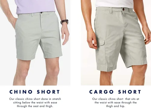 Miniatura 5 de Tommy Hilfiger Pantalones cortos cargo de algodón elástico con 6 bolsillos para hombre